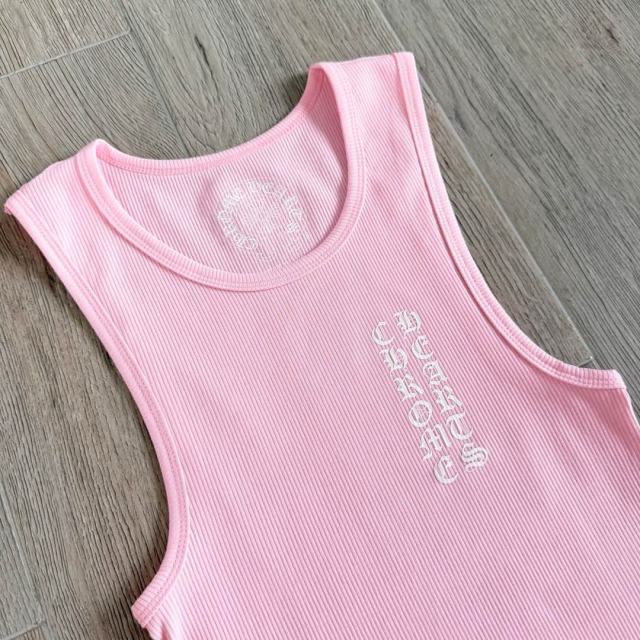 1:1 quality version Side T-Shape Sanskrit Printed Knitted Tank Dress 6 colors for girls 29033524