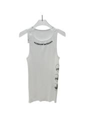 1:1 quality version Sanskrit Vine Heart Print Long Bodycon Tank Dress for girls 29093449