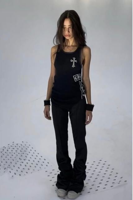 1:1 quality version Side Cross Sanskrit Trim Print Tank Top 29306373