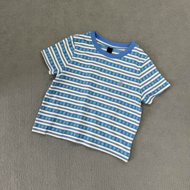 1:1 quality version 28166102 Embroidered Logo Tee 2 colors for girls