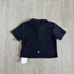 1:1 quality versionCross Jacquard All Over Print Polo T-Shirt & Pleated Skirt Set For Girls 29380185