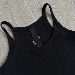 1:1 quality version Cross Flower Embroidery Knit Cami Top 3 colors 29306376