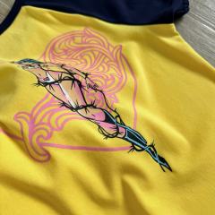 1:1 quality version Deadly Doll Raglan Sleeve Girl Group Style Print Tee 5 colors 29306360