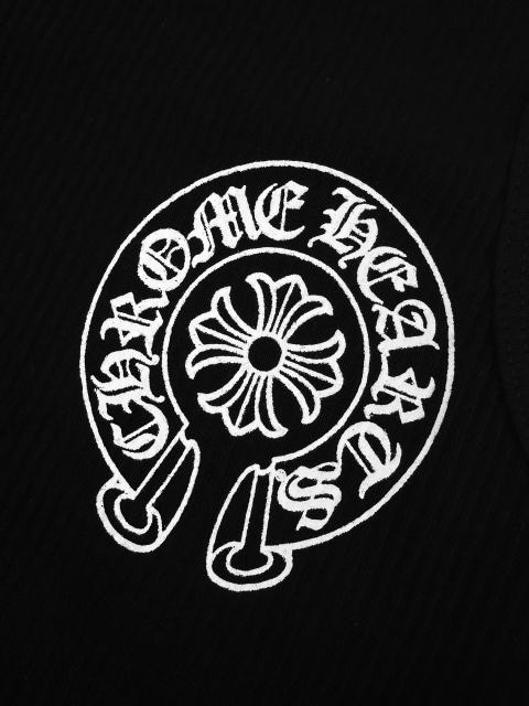 1:1 quality version Horseshoe Cross Printed Ribbed Back Large Horseshoe Ring Logo Hot Girl Slim Tank Top 2 colors 29334542