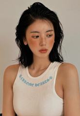 1:1 quality version Summer Fresh Knitted Tank Dress 2 colors for girls 29033522