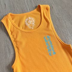1:1 quality version Color Block Sanskrit Orange Knitted Tank Dress for girls 29033519