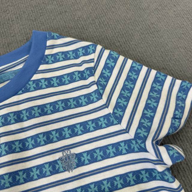 1:1 quality version 28166102 Embroidered Logo Tee 2 colors for girls