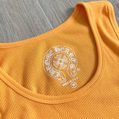 1:1 quality version Color Block Sanskrit Orange Knitted Tank Dress for girls 29033519