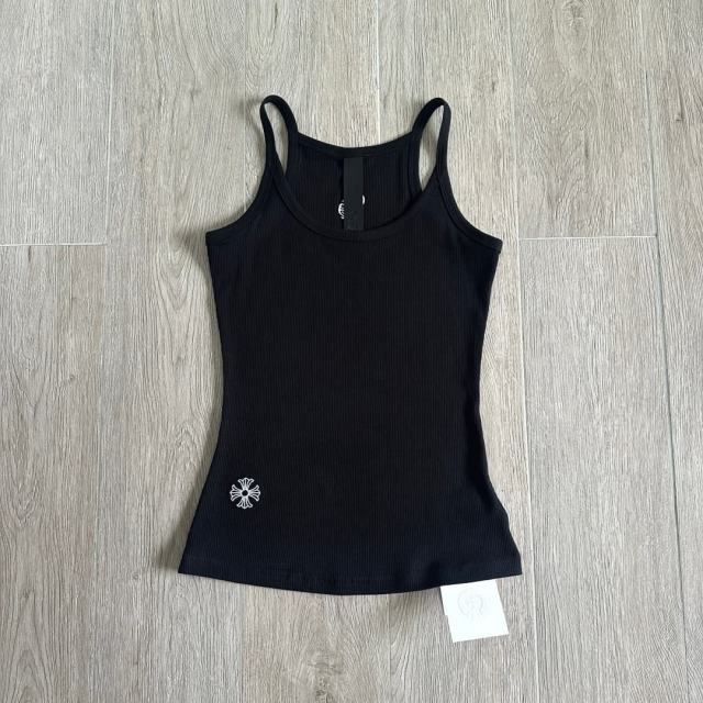 1:1 quality version Cross Flower Embroidery Knit Cami Top 3 colors 29306376