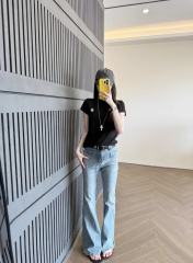 1:1 quality version GRP Y Embroidery Slim Fit Tee for girls 2 colors 29033513