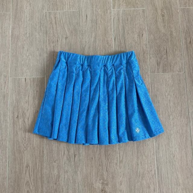1:1 quality versionCross Jacquard All Over Print Polo T-Shirt & Pleated Skirt Set For Girls 29380185