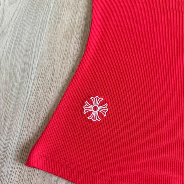 1:1 quality version Cross Flower Embroidery Knit Cami Top 3 colors 29306376