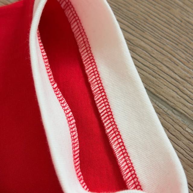 1:1 quality version Color Block Banner Horseshoe Ladies Print Tee 5 colors 29334586