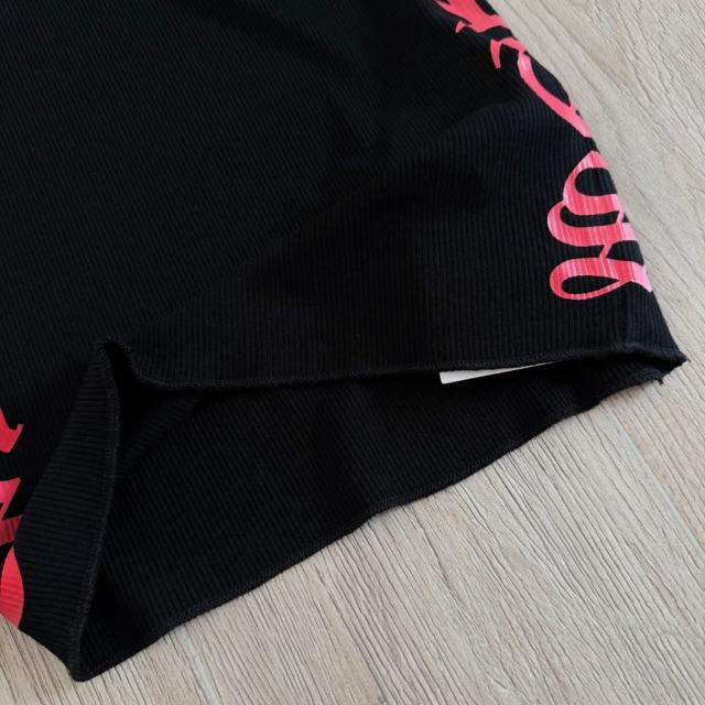 1:1 quality version Classic Vintage Red Cross Sanskrit Print Knit Tank Tops For Girls 29380174