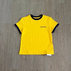 1:1 quality version Color Block Banner Horseshoe Ladies Print Tee 5 colors 29334586