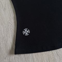 1:1 quality version Cross Flower Embroidery Knit Cami Top 3 colors 29306376