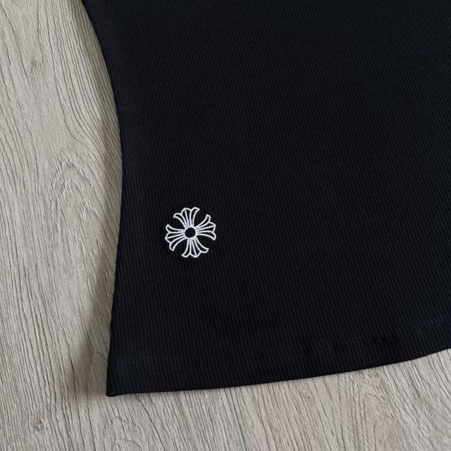 1:1 quality version Cross Flower Embroidery Knit Cami Top 3 colors 29306376