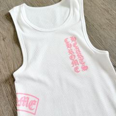 1:1 quality version Side T-Shape Sanskrit Printed Knitted Tank Dress 6 colors for girls 29033524