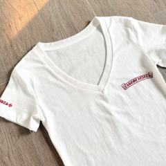 1:1 quality version Scroll Print V-Neck Tee for girls 29033514
