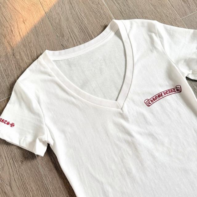 1:1 quality version Scroll Print V-Neck Tee for girls 29033514