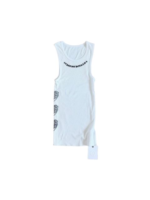 1:1 quality version Heart Vine Pattern White Limited Edition Print Vest Classic Vintage Sleeveless Top For Girls 29380178