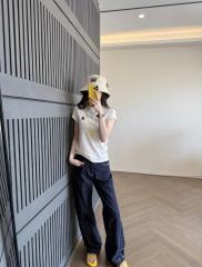 1:1 quality version GRP Y Embroidery Slim Fit Tee for girls 2 colors 29033513