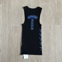 1:1 quality version Sanskrit Pentagram Blue Printed Knitted Tank Dress for girls 29033520