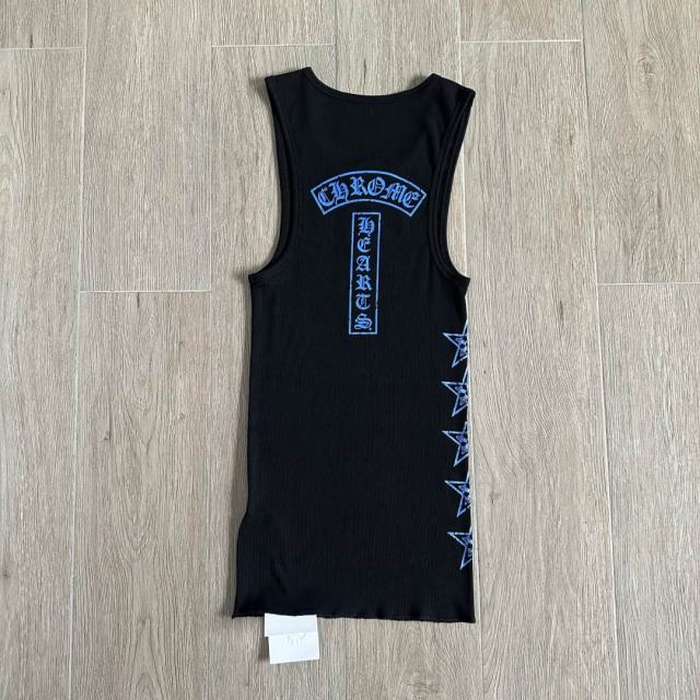 1:1 quality version Sanskrit Pentagram Blue Printed Knitted Tank Dress for girls 29033520