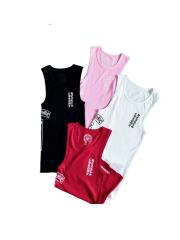 1:1 quality version Side T-Shape Sanskrit Printed Knitted Tank Dress 6 colors for girls 29033524