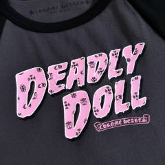 1:1 quality version Deadly Doll Raglan Sleeve Girl Group Style Print Tee 5 colors 29306360