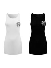 1:1 quality version Horseshoe Cross Printed Ribbed Back Large Horseshoe Ring Logo Hot Girl Slim Tank Top 2 colors 29334542