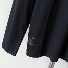 1:1 quality version Number Horseshoe Print Color Block Thin Breathable 3/4 Sleeve Long Sleeve T-Shirt  3 colors for girls 29380260