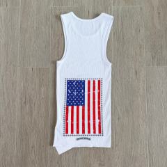 1:1 quality version USA Flag Print On Back Knit Tank Dress 2 colors 29306370