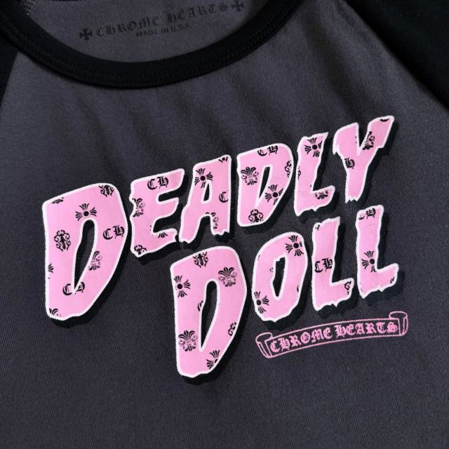 1:1 quality version Deadly Doll Raglan Sleeve Girl Group Style Print Tee 5 colors 29306360
