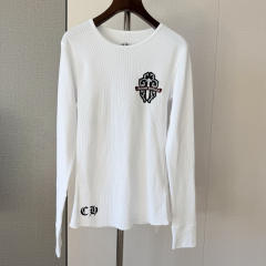 1:1 quality version Green Sword Vine Print Waffle Slim‑Fit Long Sleeve Tee for girls 29426184