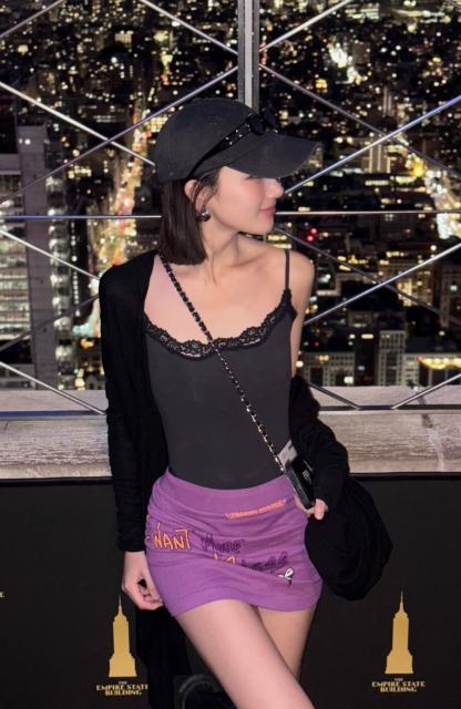 1:1 quality version American Graffiti Streetwear Multi Color Letter Print High Waist A Line Mini Skirt for girls 29392559