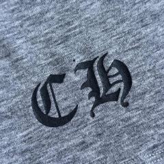 1:1 quality version Sanskrit Sword Print On Back V Neck Tee for girls 29306367