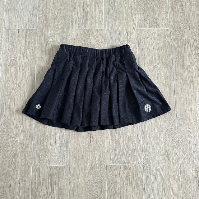 1:1 quality versionCross Jacquard All Over Print Polo T-Shirt & Pleated Skirt Set For Girls 29380185