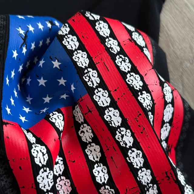 1:1 quality version USA Flag Print On Back Knit Tank Dress 2 colors 29306370
