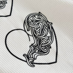 1:1 quality version Heart Vine Pattern White Limited Edition Print Vest Classic Vintage Sleeveless Top For Girls 29380178