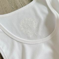 1:1 quality version Side T-Shape Sanskrit Printed Knitted Tank Dress 6 colors for girls 29033524