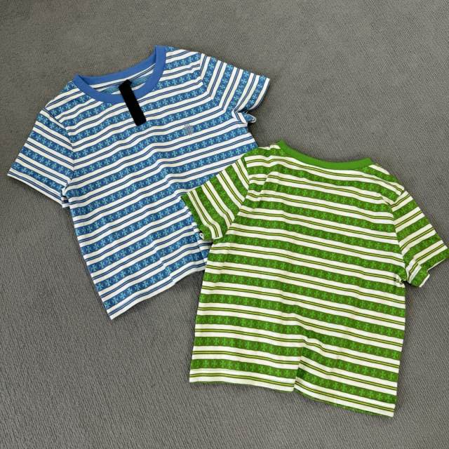 1:1 quality version 28166102 Embroidered Logo Tee 2 colors for girls