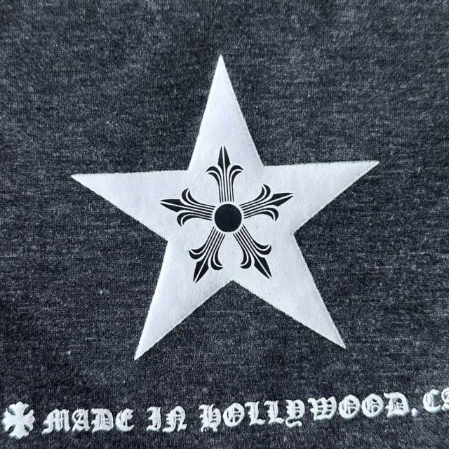 1:1 quality version Pentagram Sanskrit Slogan V Neck Print Tee for girls 29306366