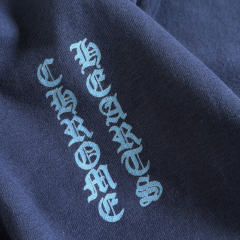 1:1 quality version Vintage Navy Blue Tokyo Vine Dagger Print Crew Neck Slim tee for girls 29392329