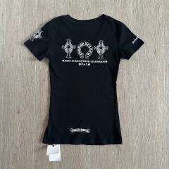 1:1 quality version Three Elements Print V-Neck Tee for girls 2 colors 29033515