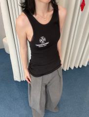 1:1 quality version Cross Scroll Print Tank Dress 29306372