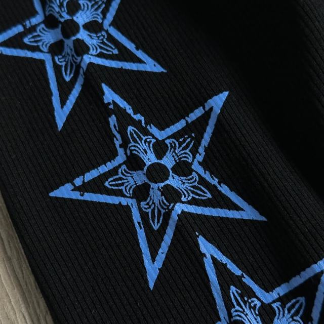 1:1 quality version Sanskrit Pentagram Blue Printed Knitted Tank Dress for girls 29033520