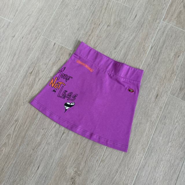 1:1 quality version American Graffiti Streetwear Multi Color Letter Print High Waist A Line Mini Skirt for girls 29392559