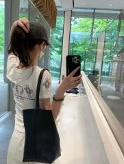 1:1 quality version Three Elements Print V-Neck Tee for girls 2 colors 29033515