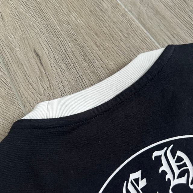 1:1 quality version Color Block Banner Horseshoe Ladies Print Tee 5 colors 29334586